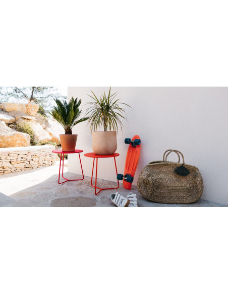 Beistelltisch / niedriger Hocker Cocotte Fermob