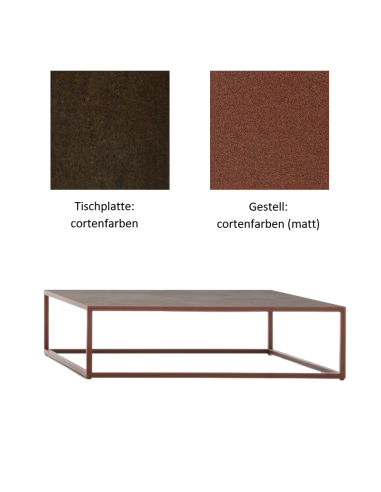Outdoor-Tisch Arpa Low Table von MDF Italia | betz-designmöbel.ch