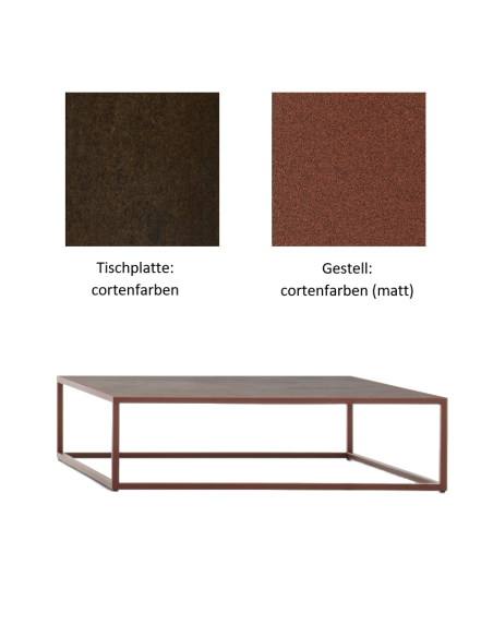 Outdoor-Tisch Arpa Low Table von MDF Italia | betz-designmöbel.ch