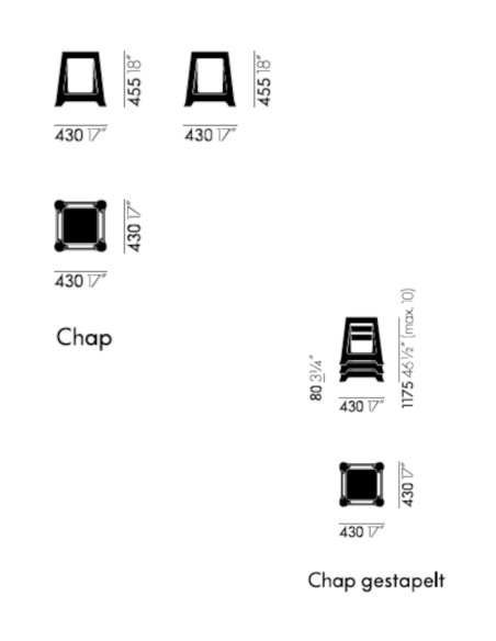 Chap RE von Vitra| betz-designmoebel.ch