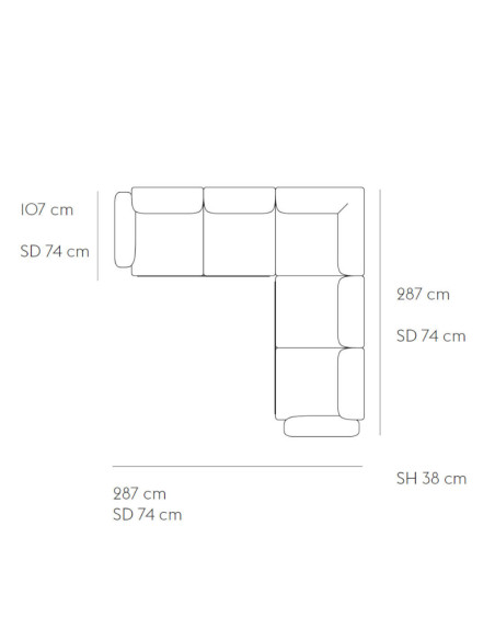 Ecksofa In Situ von Muuto | betz-designmöbel.ch