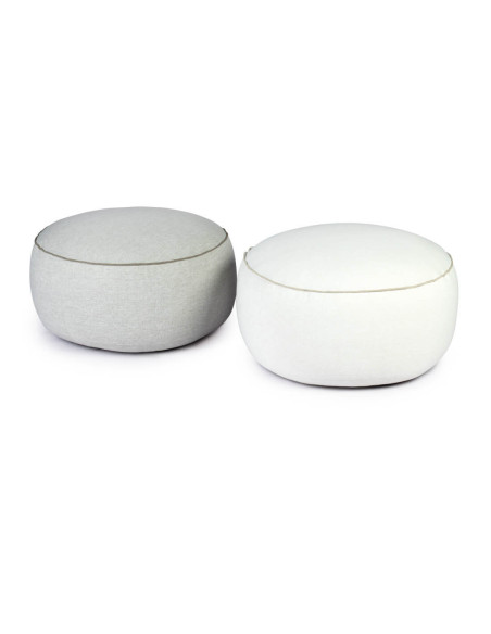 Lounge Hocker rund Maliha von Weishäupl | betz-designmoebel.ch.
