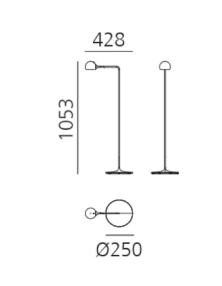 Leseleuchte Ixa Artemide | betz-designmöbel.ch