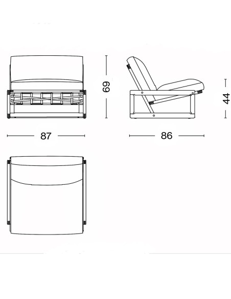 Sessel Carlotta von Cassina | betz-designmöbel.ch.