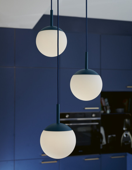 Dreifache Hängeleuchte Mooon! von Fermob | betz-designmoebel.ch