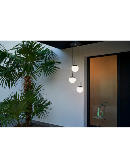 Dreifache Hängeleuchte Mooon! von Fermob | betz-designmoebel.ch