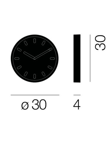 Wanduhr Tempo von Magis | Betz Wohn- und Bürodesign AG