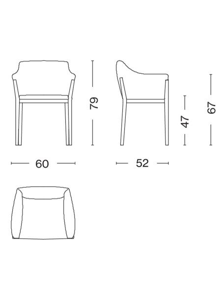 Stuhl Cotone von Cassina | betz-designmöbel.ch