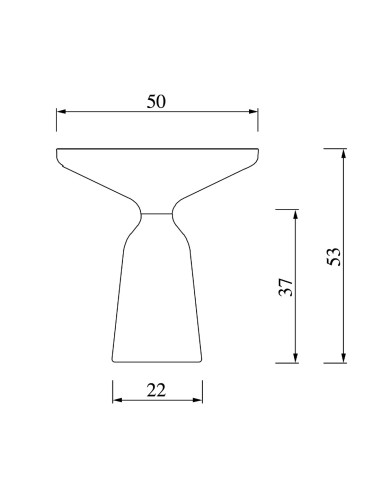 Bell Side Table Straw Marquetry von ClassiCon | betz-designmöbel.ch