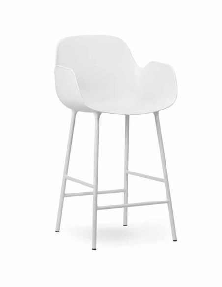 Armlehnenstuhl Form Bar Armchair Steel 65 cm von Normann Copenhagen| betz-designmoebel.ch