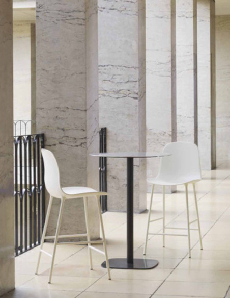 Form Bar Chair Steel 65 cm von Normann | betz-designmoebel.ch