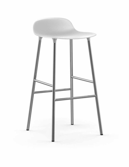 Barhocker Form Barstool Steel 75 cm von Normann Copenhagen | betz-designmoebel.ch