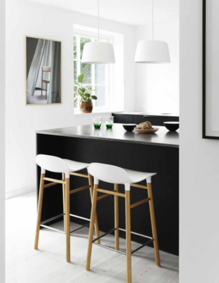Form Barstool Wood 65 cm Normann Copenhagen| Betz Wohn- & Bürodesign AG