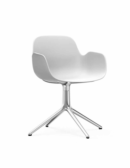 Form Armchair Swivel 4L Alu Normann Copenhagen | betz-designmöbel.ch