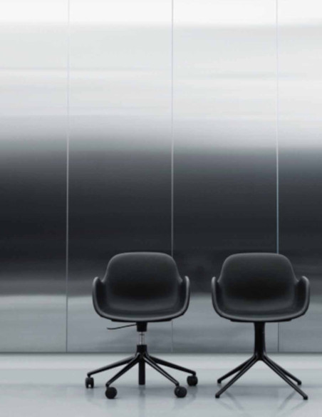Form Armchair Swivel 5W Gas Lift Alu Normann Copenhagen | betz-designmöbel.ch