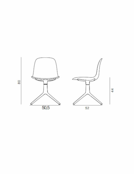 Form Chair Swivel 4L Alu Normann Copenhagen | Betz Wohn- & Bürodesign AG