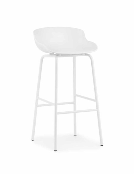Hyg Barstool 75 cm Steel von Normann Copenhagen | betz-designmöbel.ch