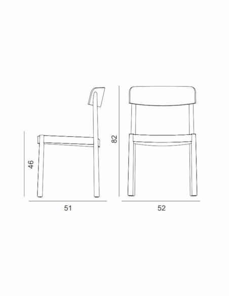 Stuhl Timb Chair von Normann Copenhagen | betz-designmoebel.ch