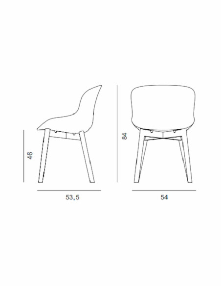 Stuhl Hyg Chair Wood von Normann Copenhagen | betz-designmoebel.ch