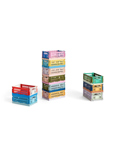 Kiste Colour Crate Mix von HAY Auslauf | Betz Wohn- & Bürodesign AG