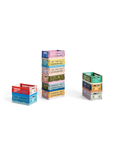 Kiste Colour Crate Mix von HAY Auslauf | Betz Wohn- & Bürodesign AG