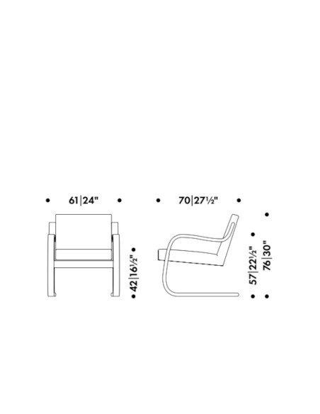 Sessel 402 von  | betz-designmöbel.ch