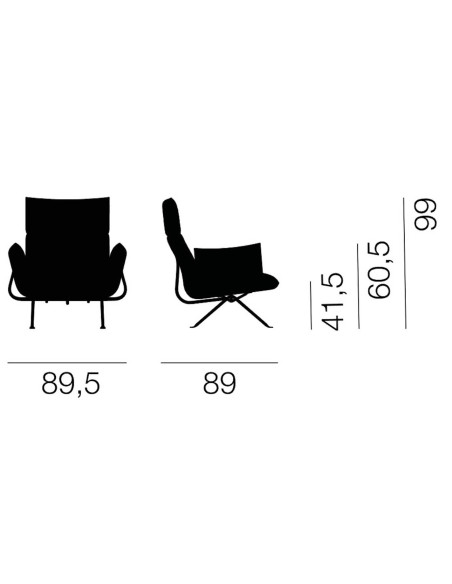 Sessel Officina Armchair Highback | Betz Wohn- und Bürodesign AG