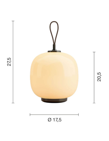 Tragbare Leuchte VL45 von Louis Poulsen | betz-designmöbel.ch