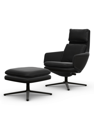 Sessel Grand Relax & Ottoman Vitra Ausstellungsstück