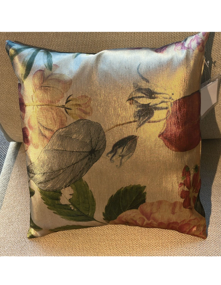 Dekokissen Gold Floral von Christian Fischbacher Ausstellungsstück