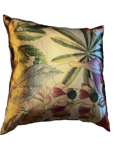 Dekokissen Gold Floral von Christian Fischbacher Ausstellungsstück
