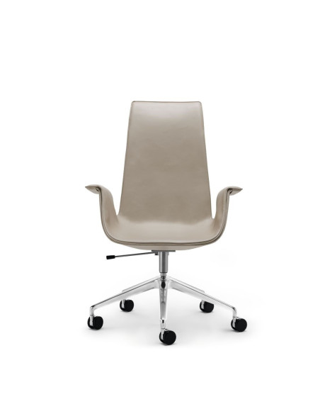 Schalensessel FK mit Rollen von Walter Knoll | betz-designmoebel.ch