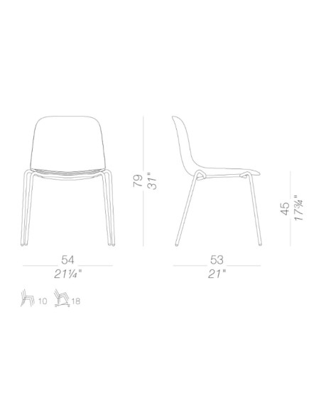 Stuhl Seela S311 von Lapalma | betz-designmöbel.ch