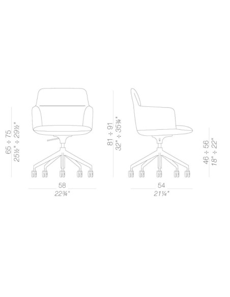 Sessel Foil S594 von Lapalma | betz-designmoebel.ch