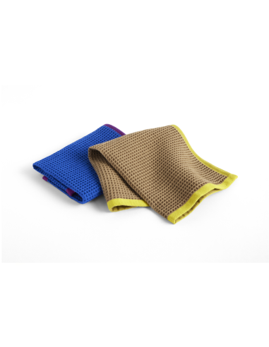 Geschirrtuch 2er Set Canteen Dish Cloth von HAY | betz- designmoebel.ch