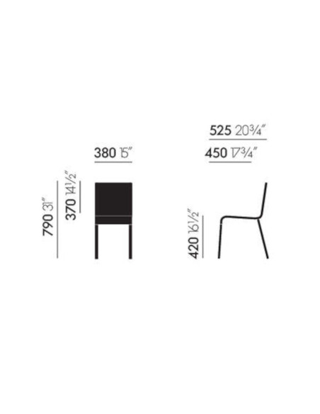Vitra Stuhl .03 von Maarten Van Severen | Betz Wohn- und Bürodesign AG