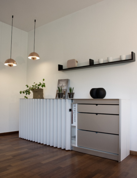 Faltvorhang-Sideboard Thut Möbel | betz-designmöbel.ch