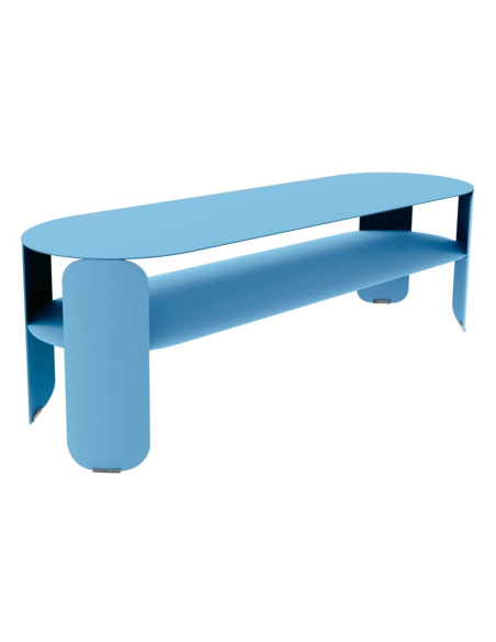 Niedriger Beistelltisch/Konsole Bebop von Fermob 120 x 70 cm | betz-designmoebel.ch