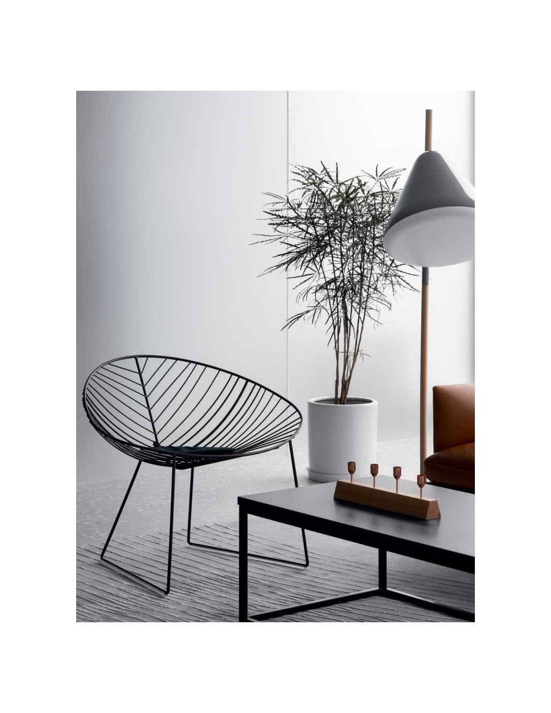Loungsessel Leaf von Arper