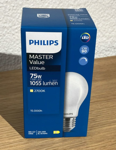 LED-Leuchtmittel MASTER Value 74W 1055lm 2700K von Philips
