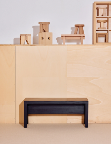 Holzhocker Monolito Stool von HAY | betz-designmöbel.ch