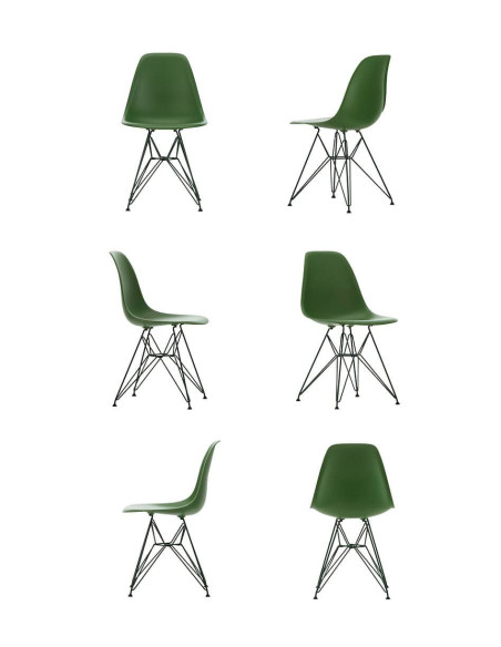 Eames Plastic Chair DSR RE von Vitra | 6 Stück | betz-designmoebel.ch