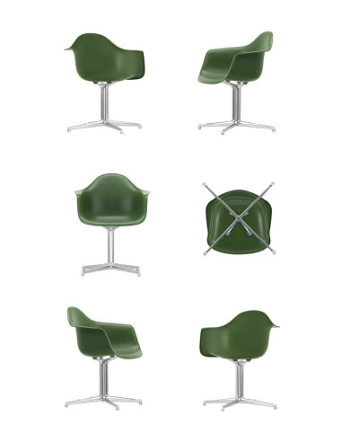 DAL - Eames Plastic Chair mit La Fonda Untergestell