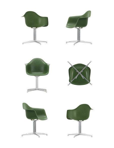 DAL - Eames Plastic Chair mit La Fonda Untergestell