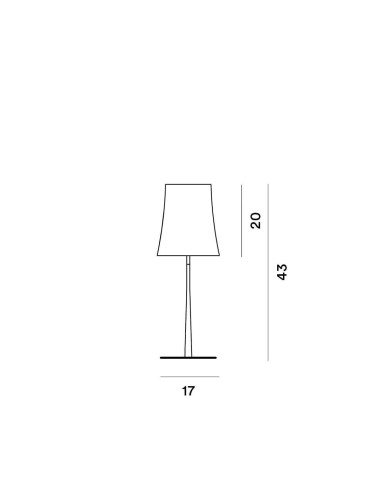 Tischleuchte Birdie Easy von Foscarini