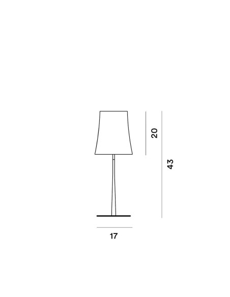 Tischleuchte Birdie Easy von Foscarini
