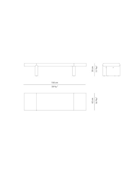 Beistelltisch Zavolo Coffee Table 791 von Zanotta I betz-designmöbel.ch