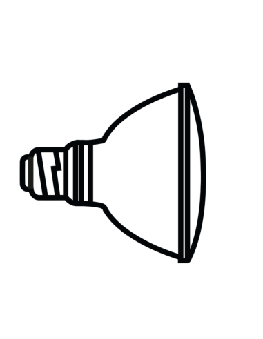 LED Leuchtmittel E27 17W PAR38 Non-Dimmable von Flos | betz-designmöbel.ch