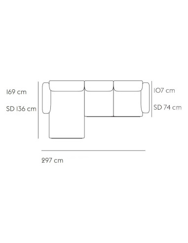 3-Sitzer Sofa In Situ Konf. 6 von Muuto Einzelstück