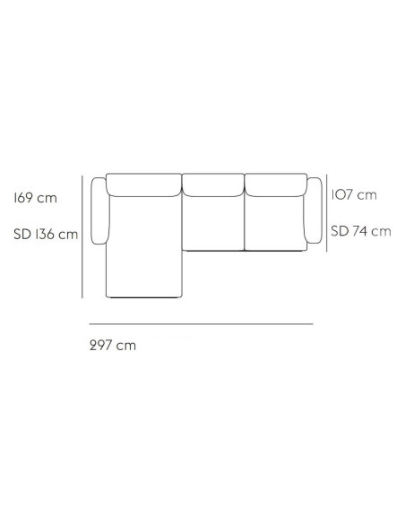 3-Sitzer Sofa In Situ Konf. 6 von Muuto Einzelstück